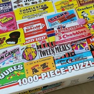 Puzzle - 1,000 Piece Candy Wrapper Theme